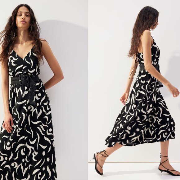 H&M Textured Jersey Maxi Dress - M - Picture 8 of 10